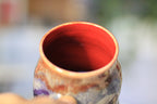 08-D EXPERIMENT Barely Flared Textured Divot Mug, 23 oz.