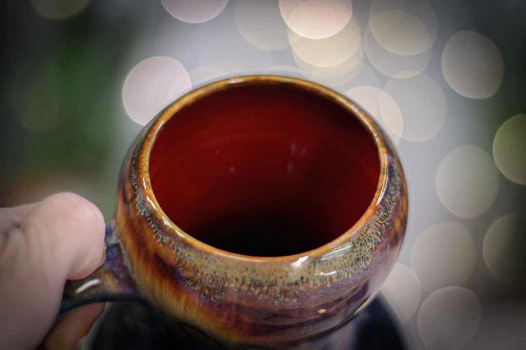 09-C New Earth Gourd Mug, 18 oz.