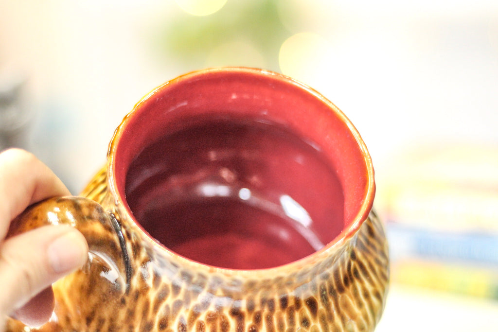 24-D Squat Textured Mug, 19 oz.
