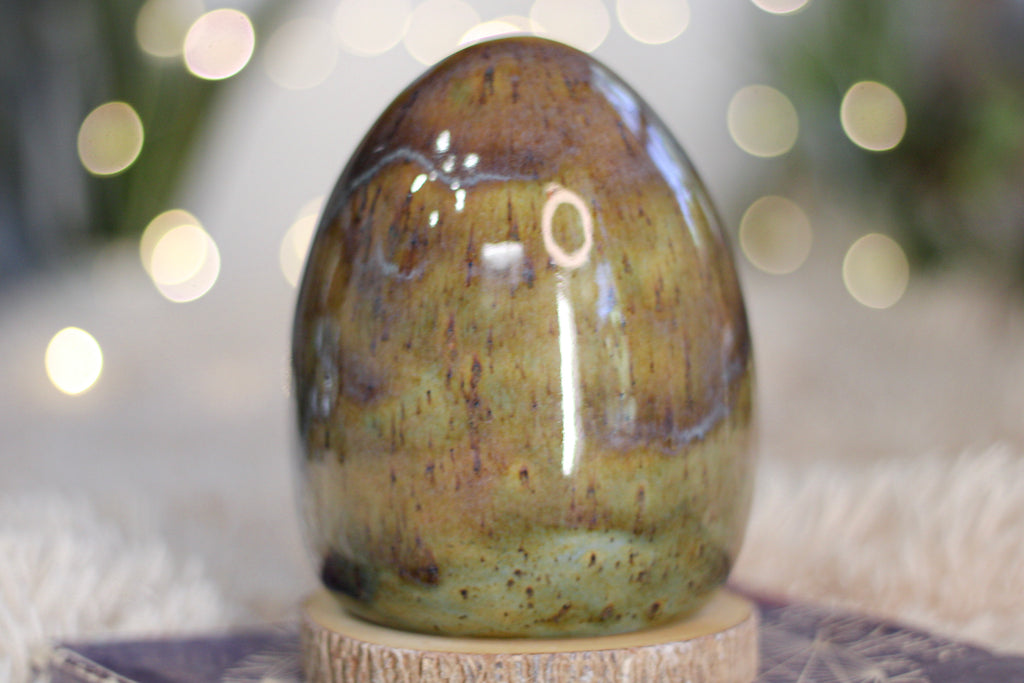 09-A Green Mountain Magic Candleholder