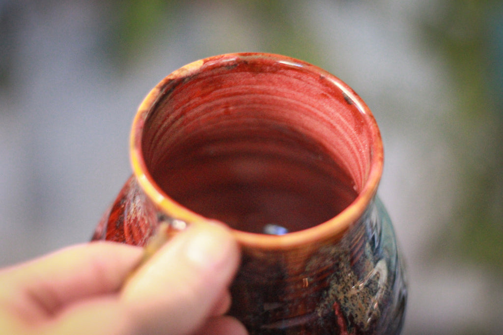 09-F EXPERIMENT Textured Squat Mug, 19 oz.