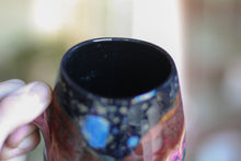 Load image into Gallery viewer, 08-B Starry Night Variation Textured Mug, 19 oz