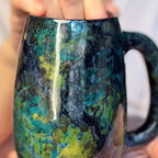 09-B Mossy Agate Mug, TOP SHELF - 25 oz.