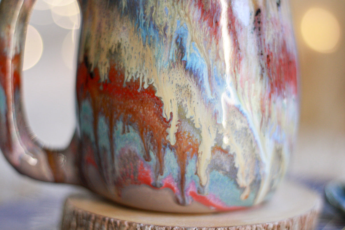 08-C Pastel 'FLOW' Mug, 21 oz.