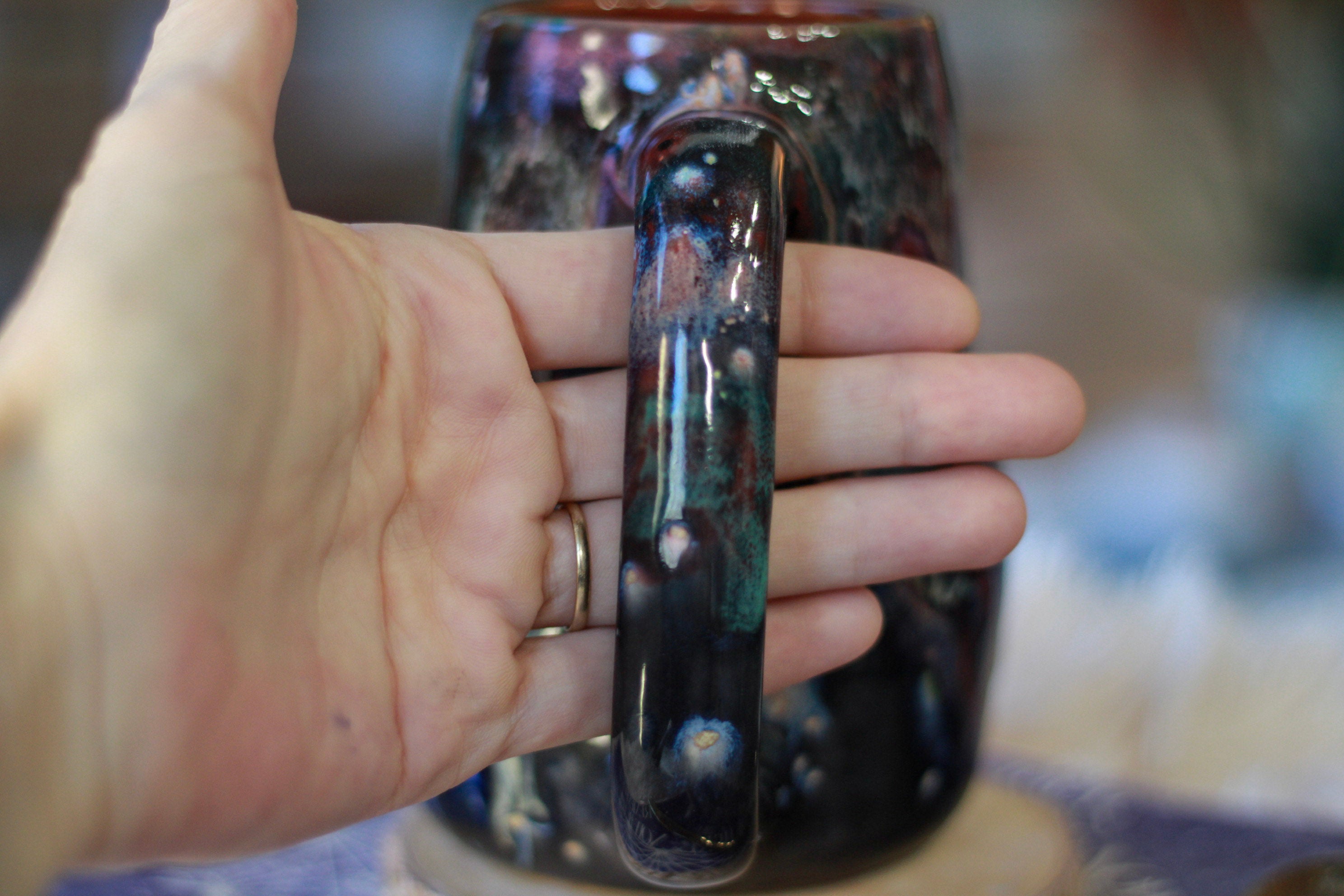 10-E Stellar Whimsy Mid Mod Mug, 21 oz.