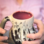 09-D Granny's Lace Variation Curvy Mug, 20 oz.