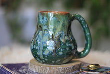 Load image into Gallery viewer, 09-E Green EXPERIMENT Textured Mug, 17 oz.