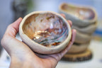 10-F Soft Earth Series PROTOTYPE Pinch Pots, 1-2 oz.