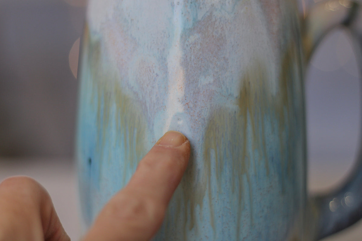 09-B Soft Earth Series PROTOTYPE Notched Mug - ODDBALL, 24 oz. - 30% off