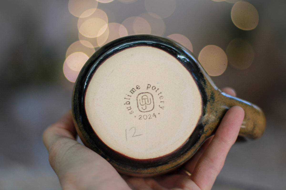 12-TESTER Textured Mug, 16 oz.