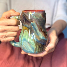 Load image into Gallery viewer, 02-D Green PROTOTYPE Mid Mod Mug - TOP SHELF, 20 oz.