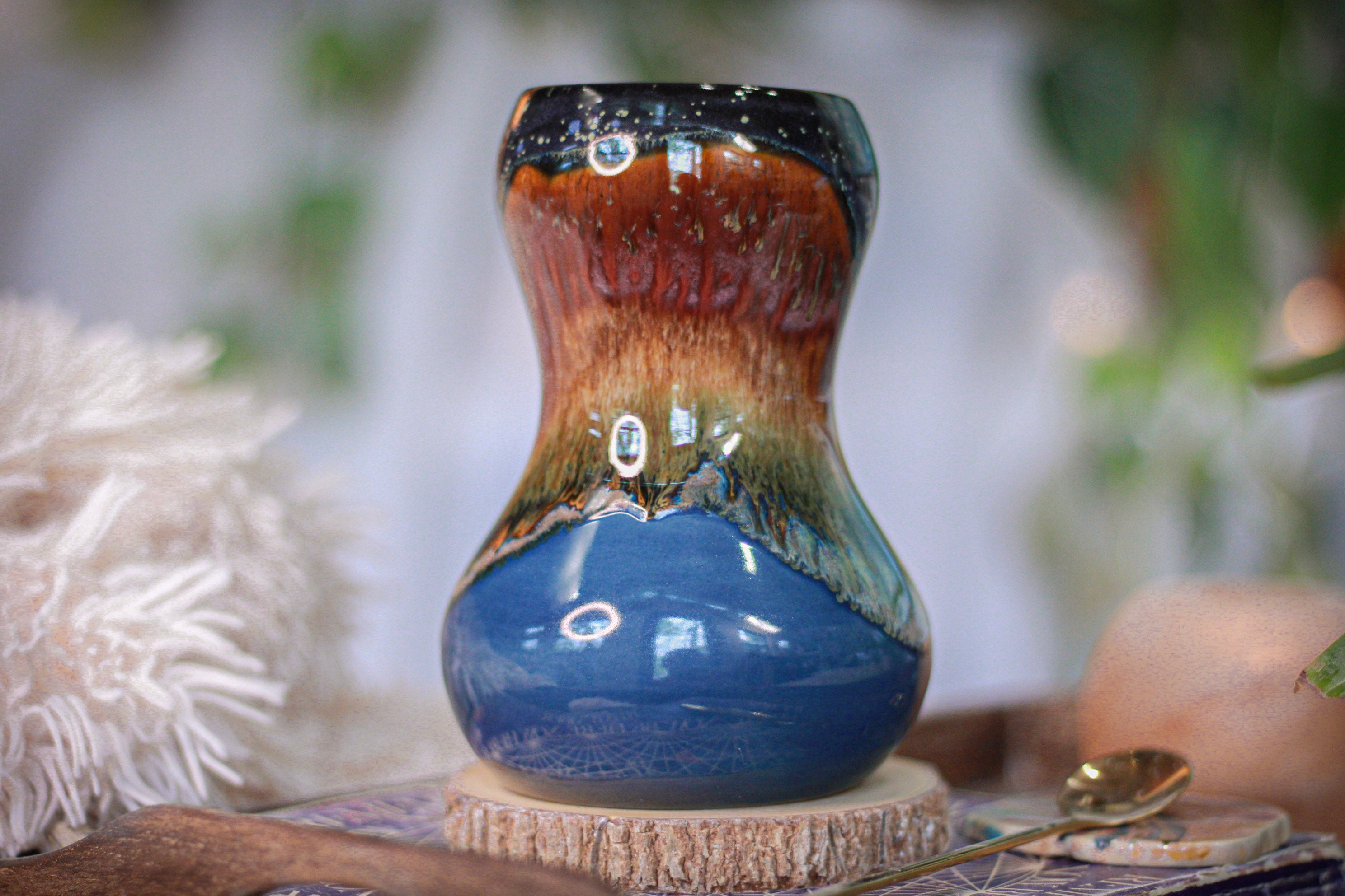 02-B Starry Night Gourd Mug - TOP SHELF, 20 oz.