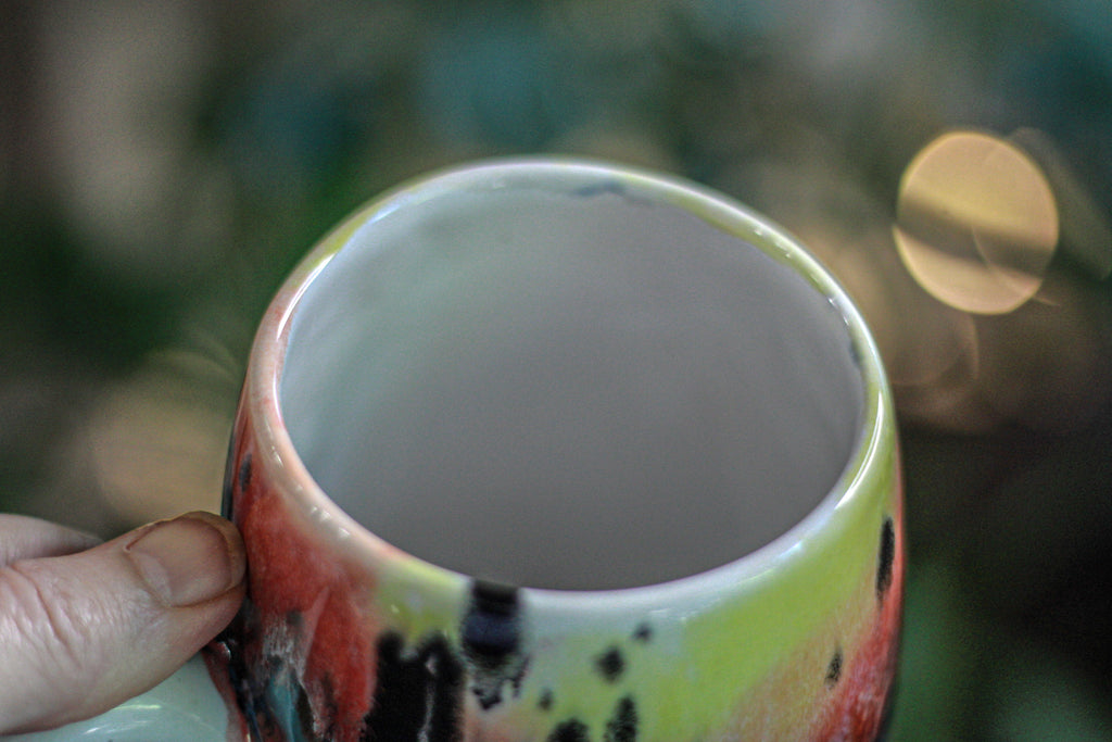01-B Desert Rainbow Gourd Mug, 24 oz.