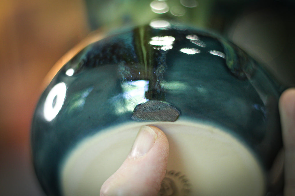 01-A Rocky Mountain Midnight Gourd Mug - TOP SHELF MISFIT, 25 oz.