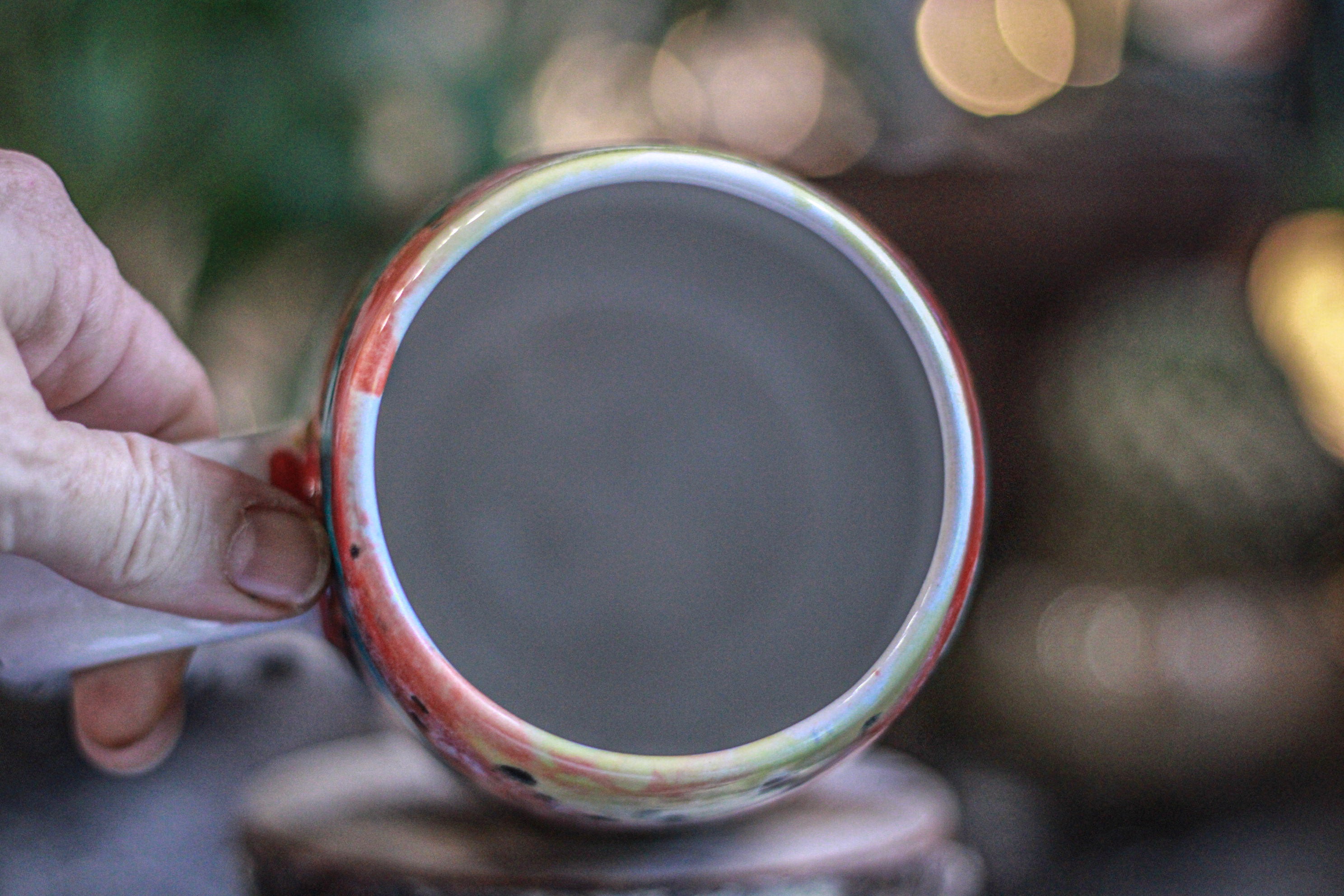 01-B Desert Rainbow Gourd Mug - MINOR MISFIT, 25 oz. - 10% off