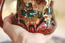 Load image into Gallery viewer, 01-B Desert Oasis Barely Flared Textured Divot Mug - TOP SHELF, 25 oz.