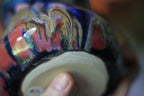 01-A Strawberry Hills Barely Flared Textured Divot Mug - TOP SHELF MISFIT, 24 oz.