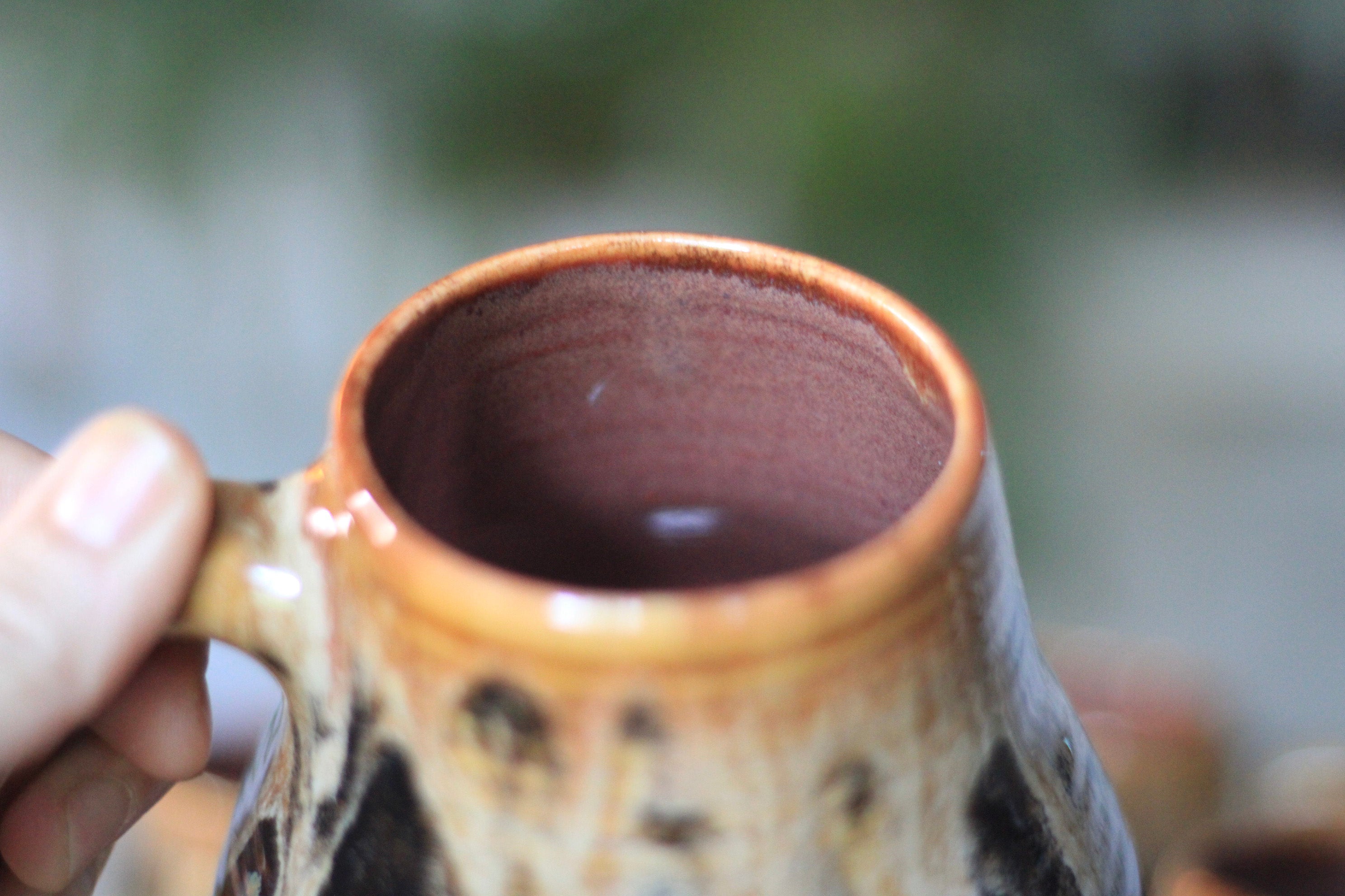 01-E Honey Bear Textured Mug, 19 oz. (This listing is for one mug)