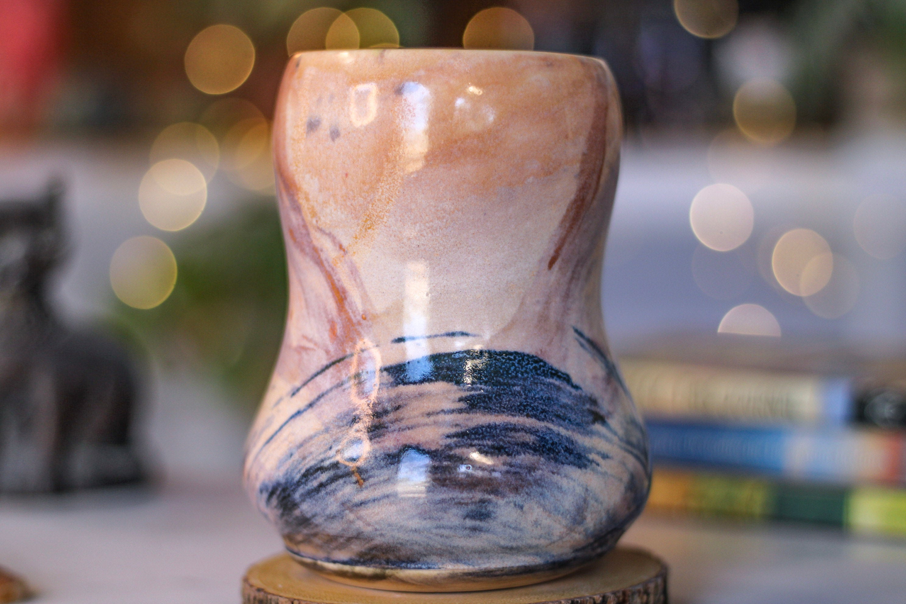 02-B PROTOTYPE Acorn Gourd Mug - TOP SHELF, 22 oz.