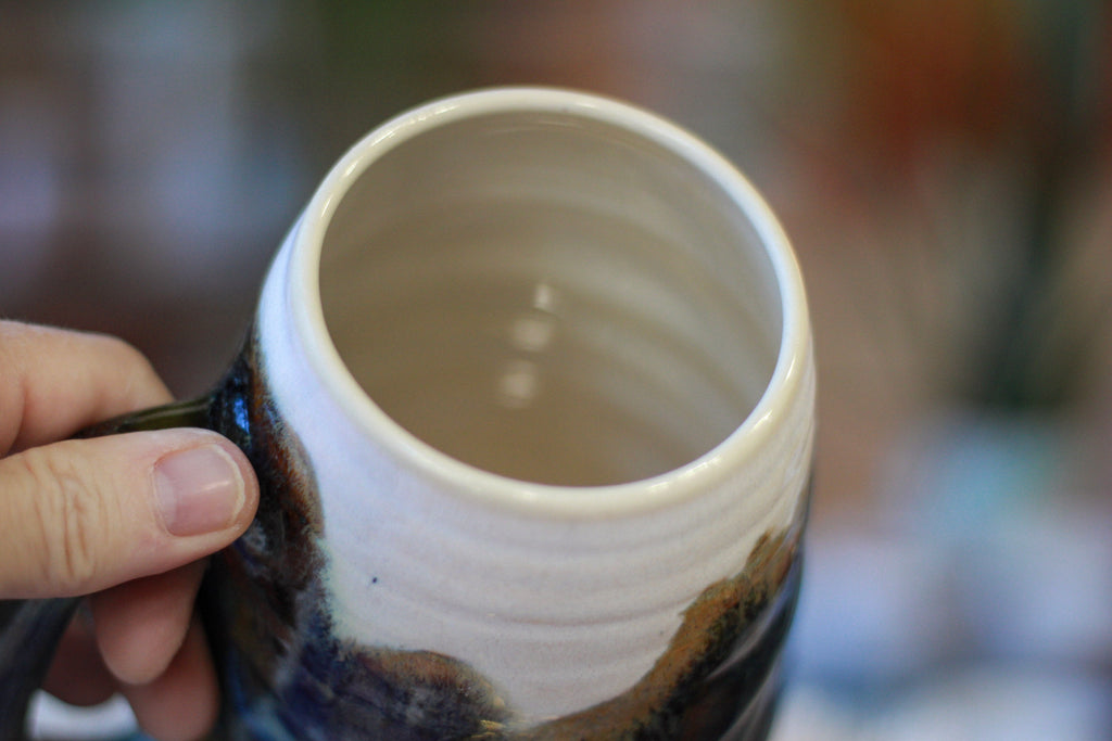 01-A Green Mountain Magic Textured Mug - TOP SHELF, 24 oz.
