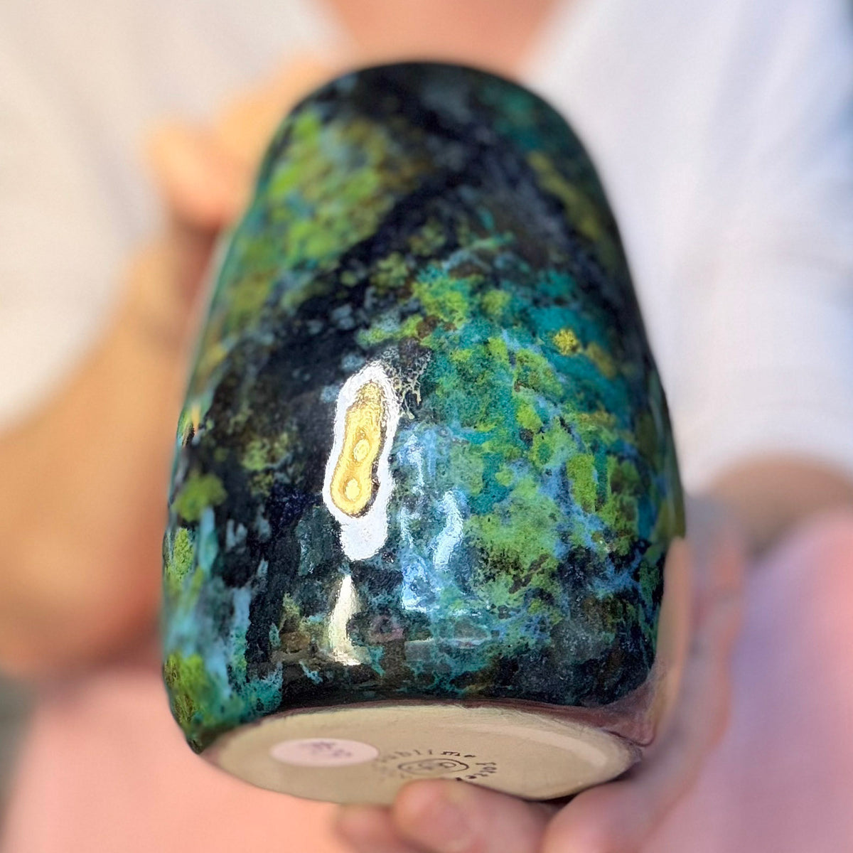 09-B Mossy Agate Mug, TOP SHELF - 25 oz.