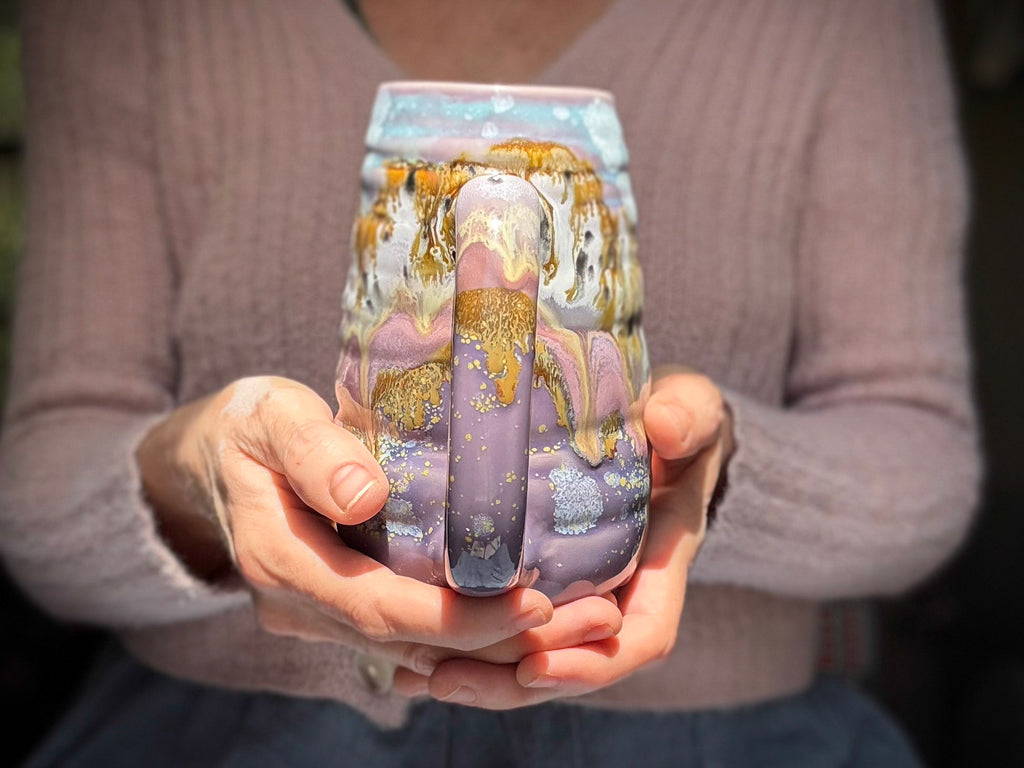 11-C Lavender Fields Mug, 22 oz.