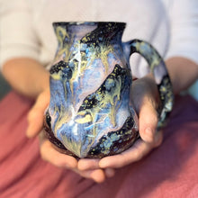 Load image into Gallery viewer, 11-D Cosmic Amethyst Grotto Cuddle Mug, 22 oz.