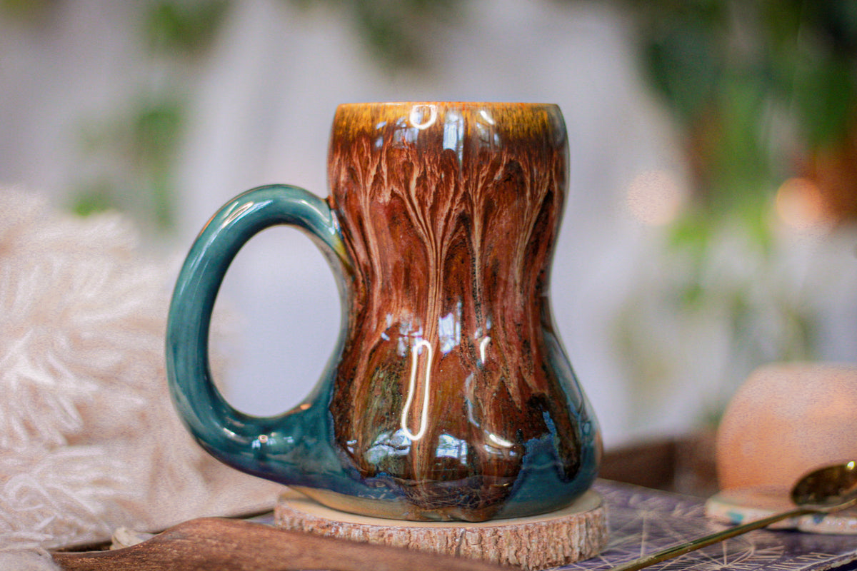 10-D Molten Caramel Gourd Mug - MISFIT, 17 oz. - 15% off