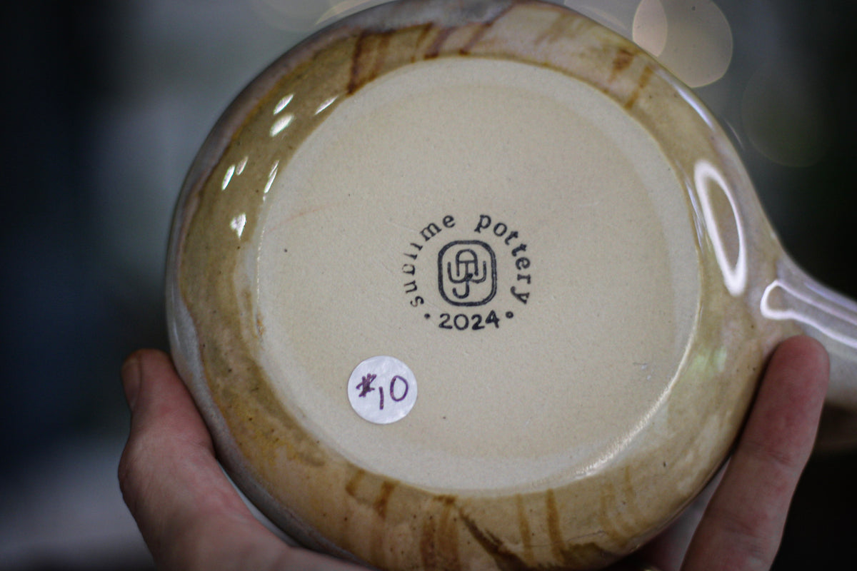 10-F Soft Earth Series Variation Flared Mug, 15 oz.