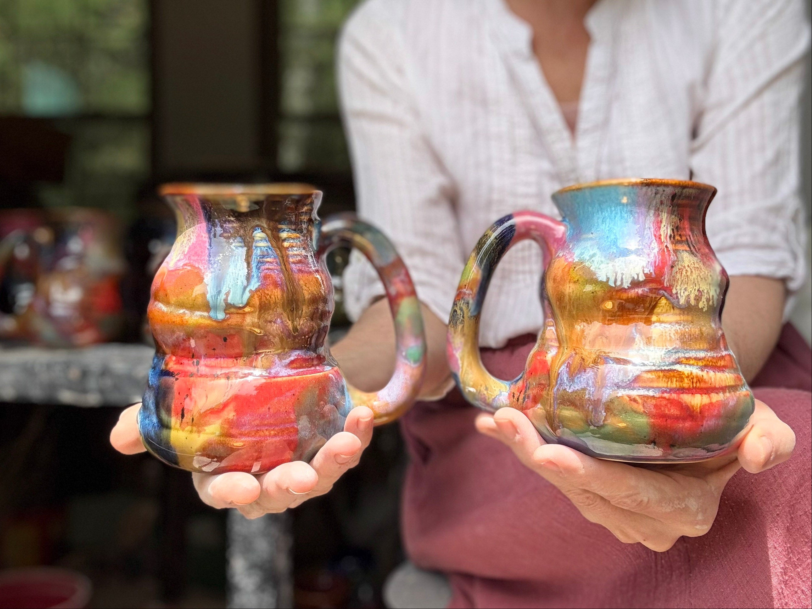 11-F Whimsy Cuddle Mug, 17-18 oz (This listing is for one mug)