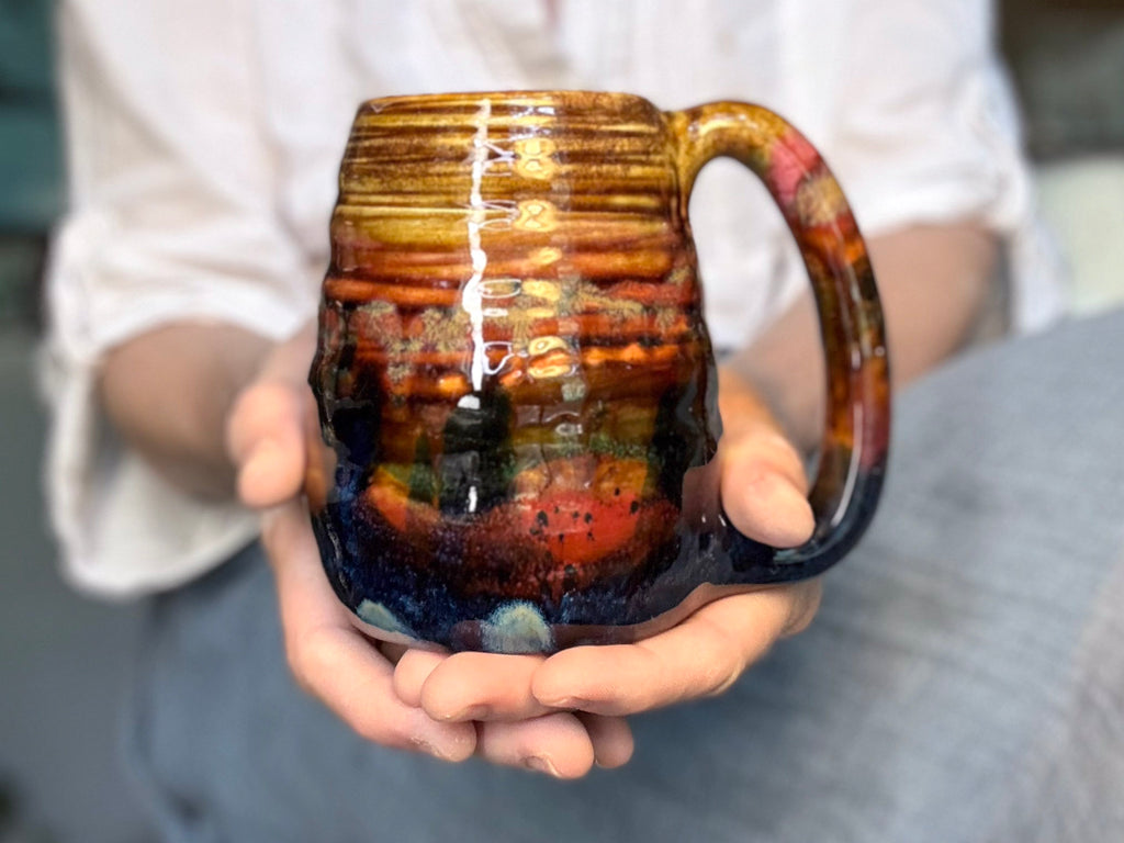 13-SC Swirly Mug, 16 oz.