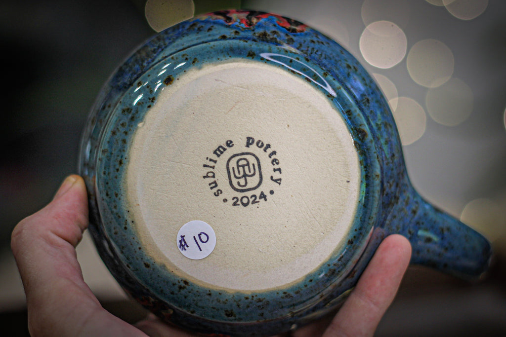 10-C Pink Moon Variation Acorn Mug, 20 oz.