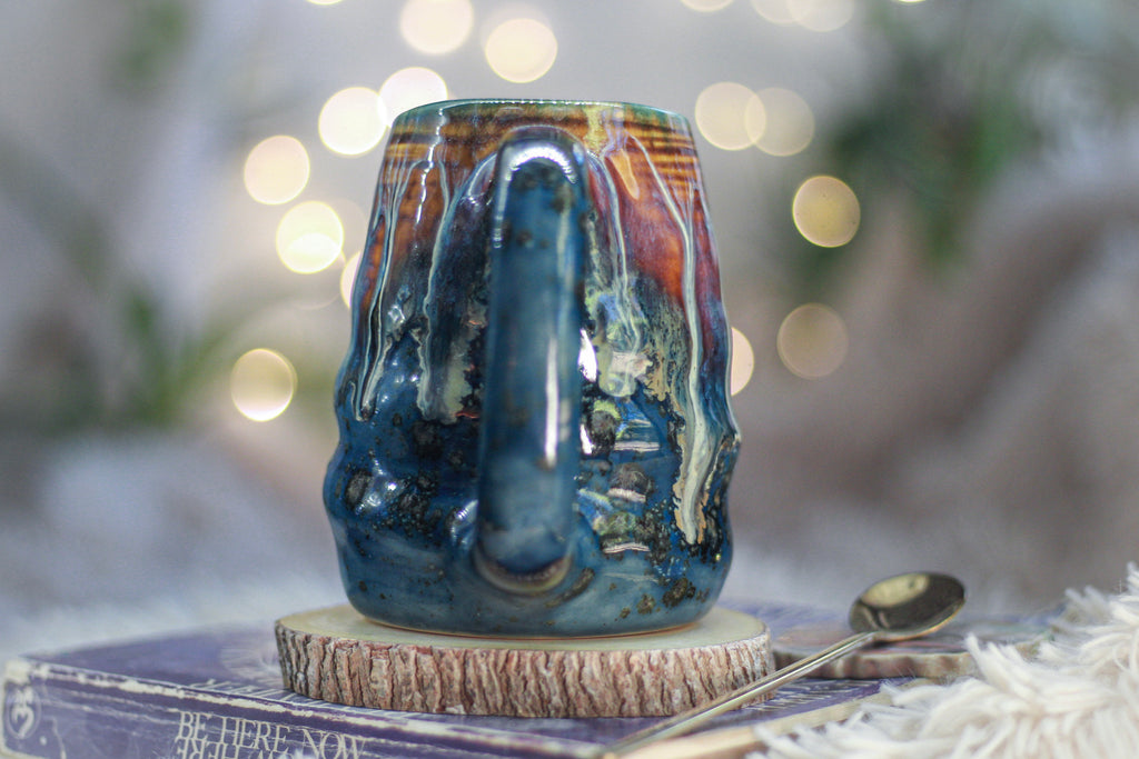 09-D New Wave Textured Mug, 18 oz