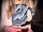 12-D Cosmic Amethyst Grotto Curvy Mug, 24 oz.