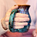 10-E New Wave Flared Curvy Grooved Mug, 22 oz.