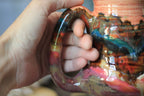 08-C Santa Fe Sunrise Barely Flared Textured Divot 'Cuddle' Mug, 16 oz.