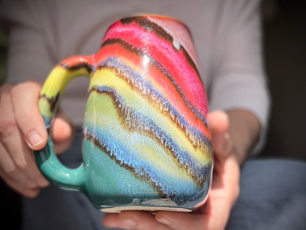11-B Rainbow Family Mug - TOP SHELF, 22 oz.