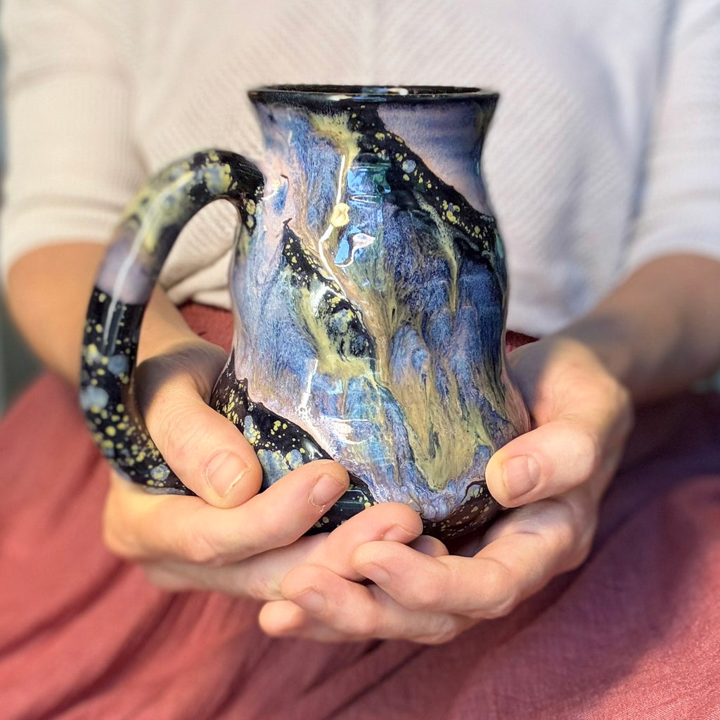 11-D Cosmic Amethyst Grotto Cuddle Mug, 22 oz.