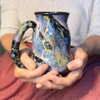 11-D Cosmic Amethyst Grotto Cuddle Mug, 22 oz.