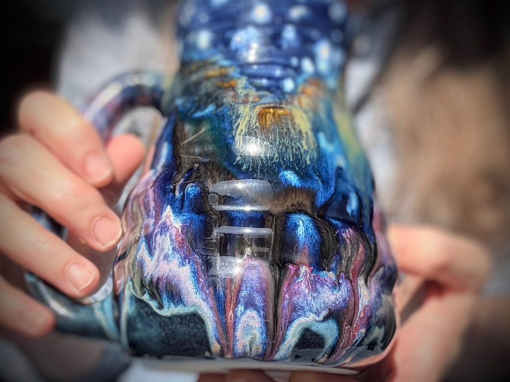 10-D EXPERIMENT Barely Flared Textured Mug, 24 oz.