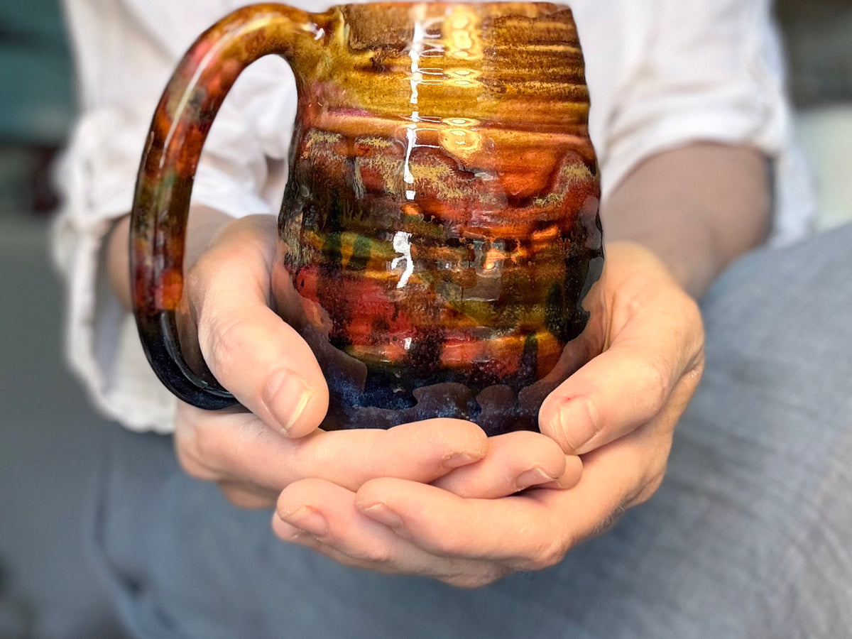 13-SC Swirly Mug, 16 oz.