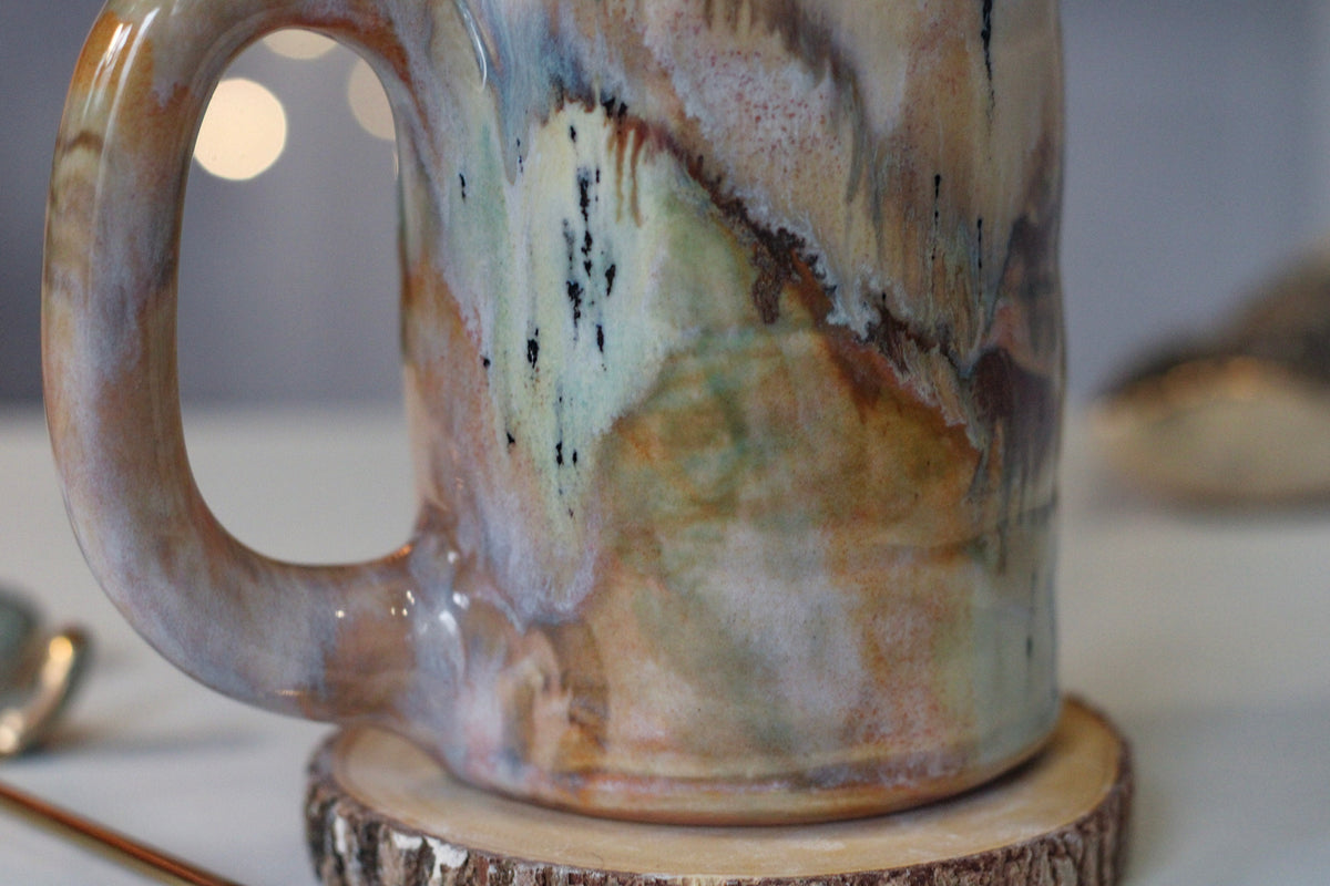 11-B Soft Earth Series PROTOTYPE Textured Stein, 20 oz.