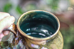 09-A Labradorite PROTOTYPE Squat Mug - TOP SHELF MISFIT 18 oz.