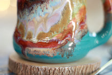 Load image into Gallery viewer, 08-C &#39;FLOW&#39; Variation Textured Divot Mug, 16 oz.