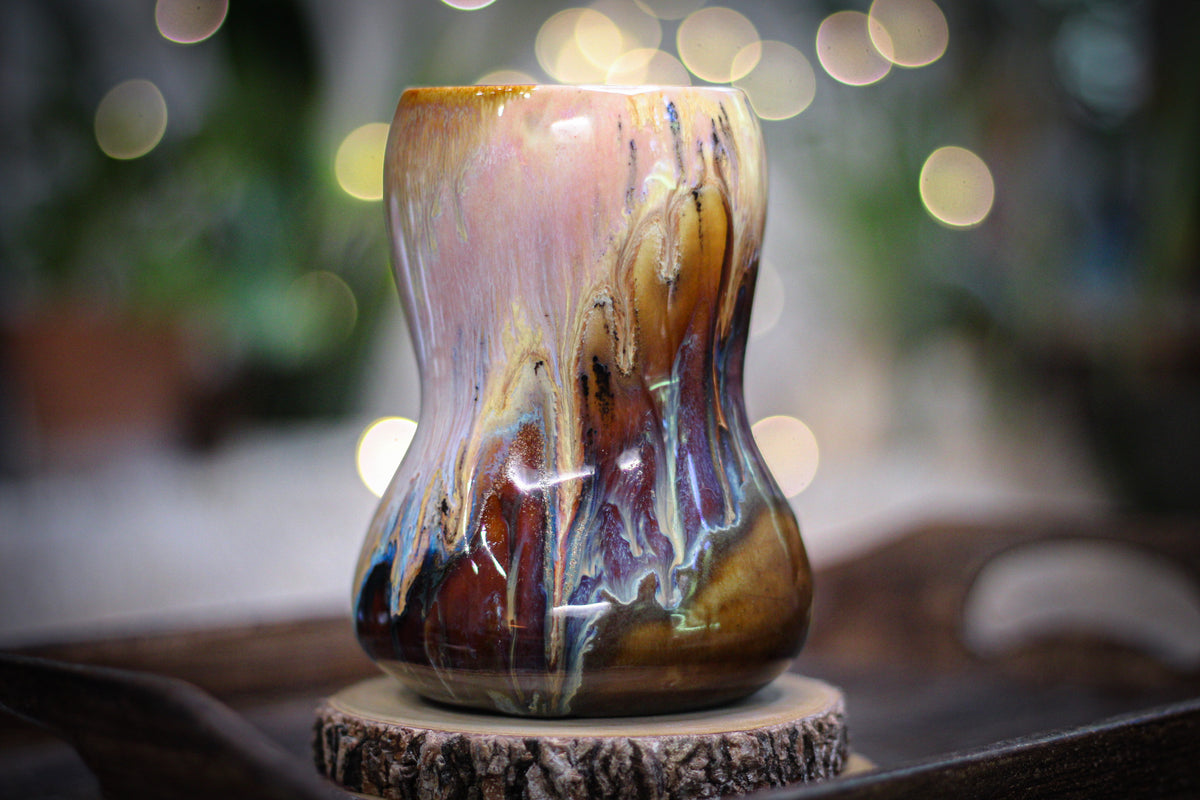 24-D Soft Earth Variation Gourd Cup, 17 oz.