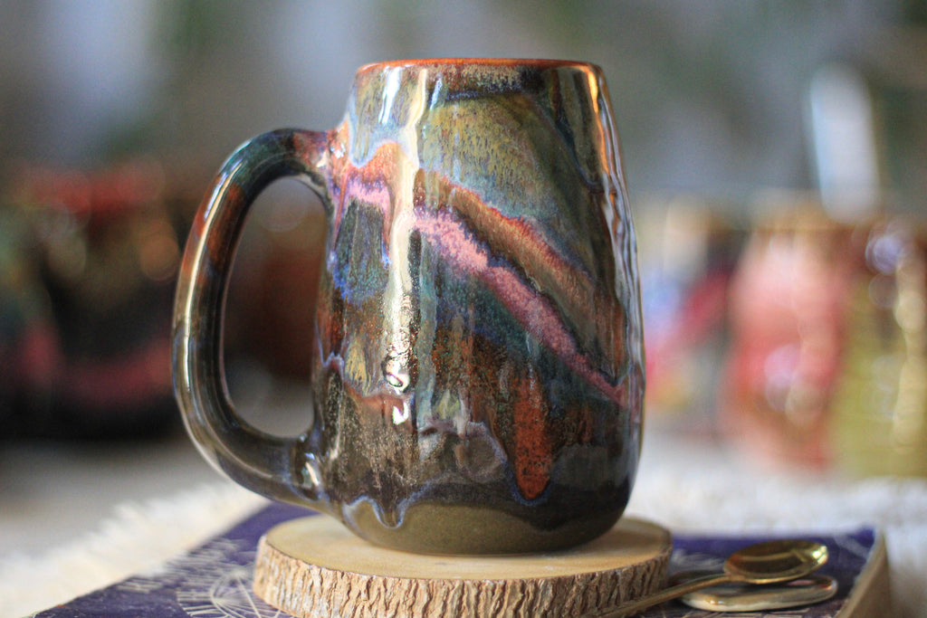 03-D 'FLOW'  PROTOTYPE  Mug - TOP SHELF, 20 oz.