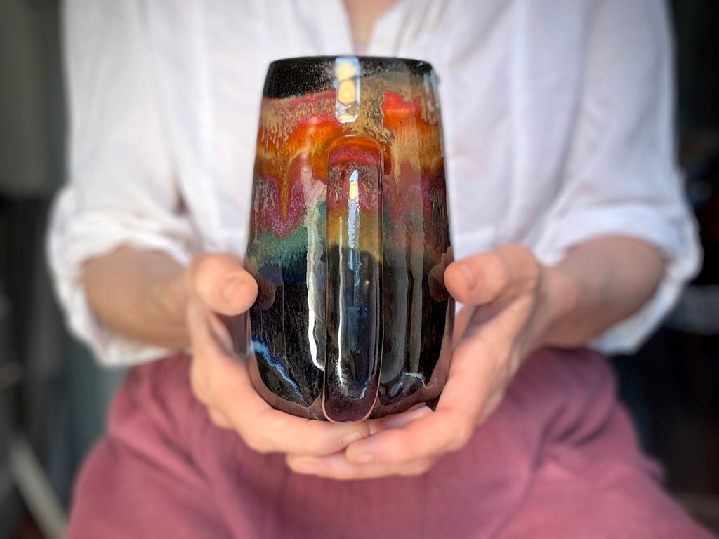 11-C Rainbow PROTOTYPE Mug - TOP SHELF MISFIT, 24 oz.