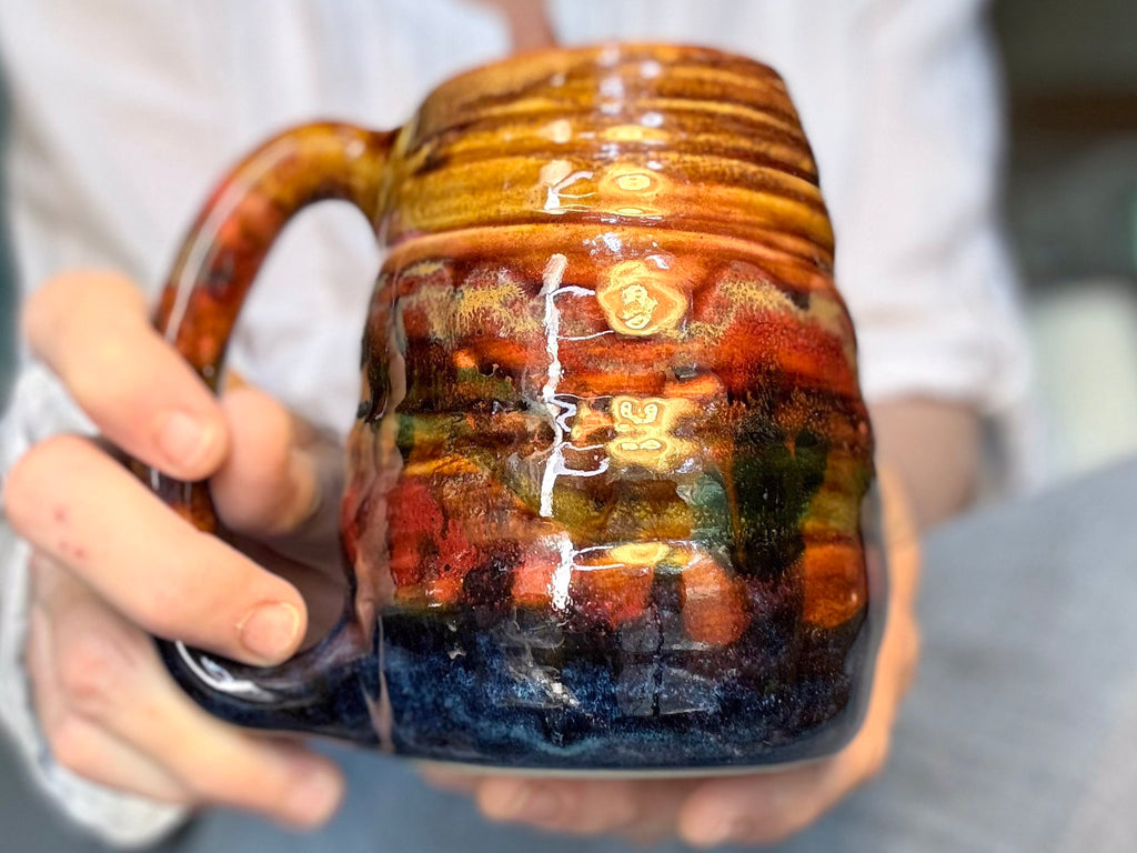 13-SC Swirly Mug, 16 oz.