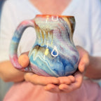 11-C Winter Rainbow Gourd Mug, 20 oz.