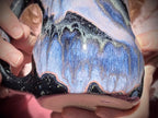 12-D Cosmic Amethyst Grotto Curvy Mug, 24 oz.